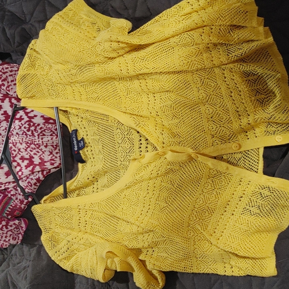 Cute Yellow coveup